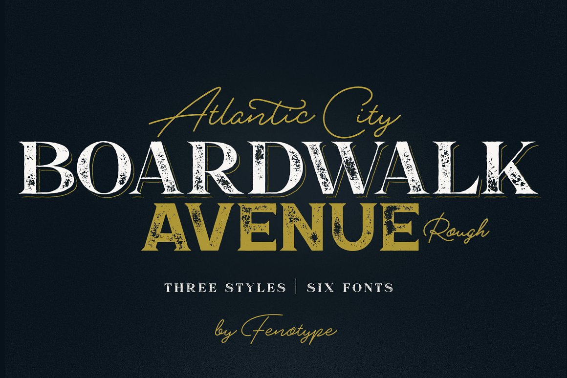 Boardwalk Avenue Font