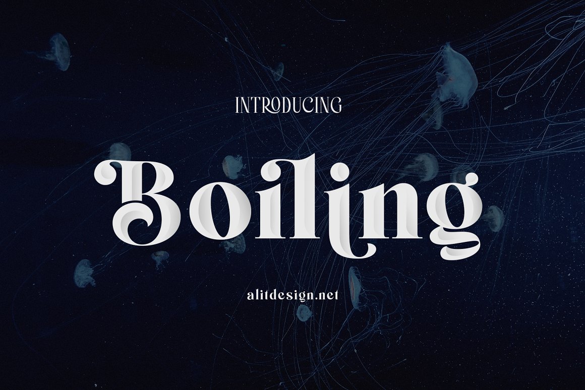 Boiling Font