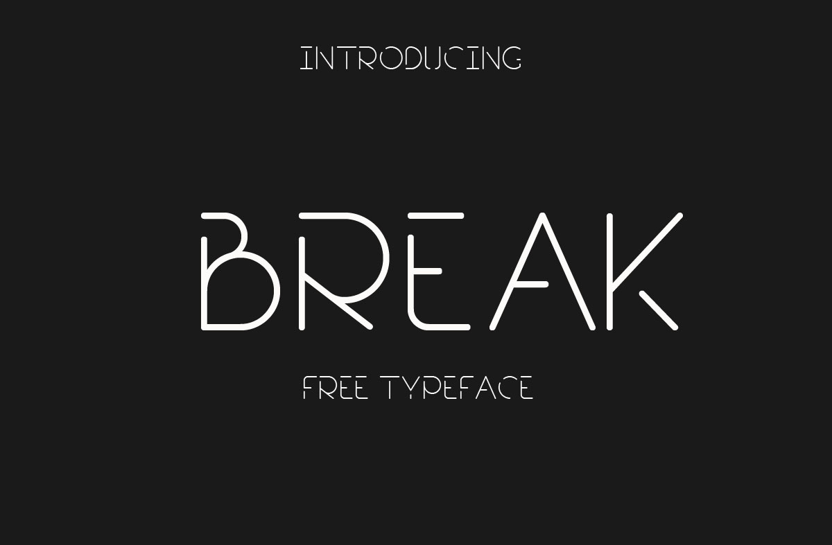 Break Font Family