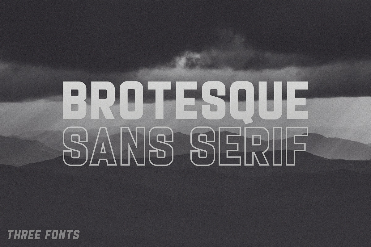 Brotesque Font