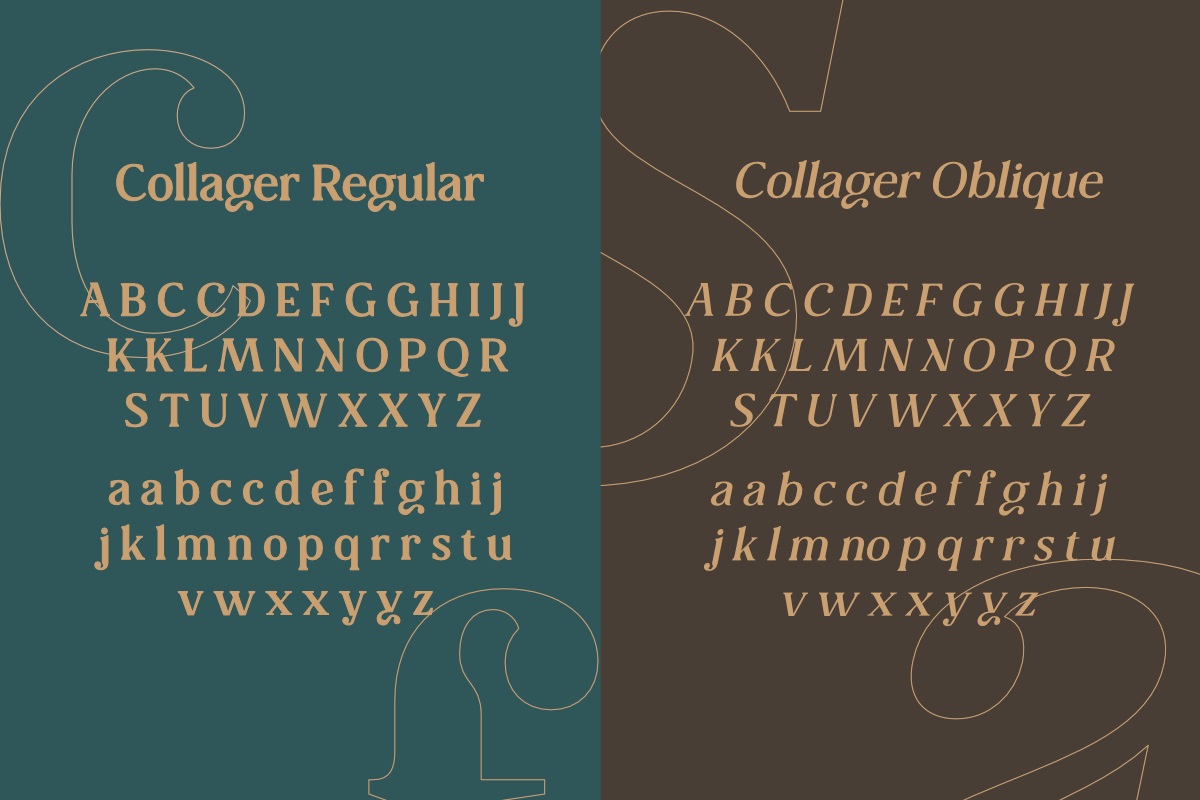 Collager Font-3