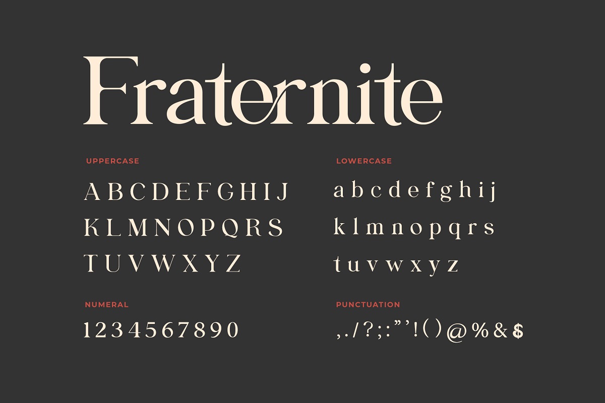 Fraternite Font-3