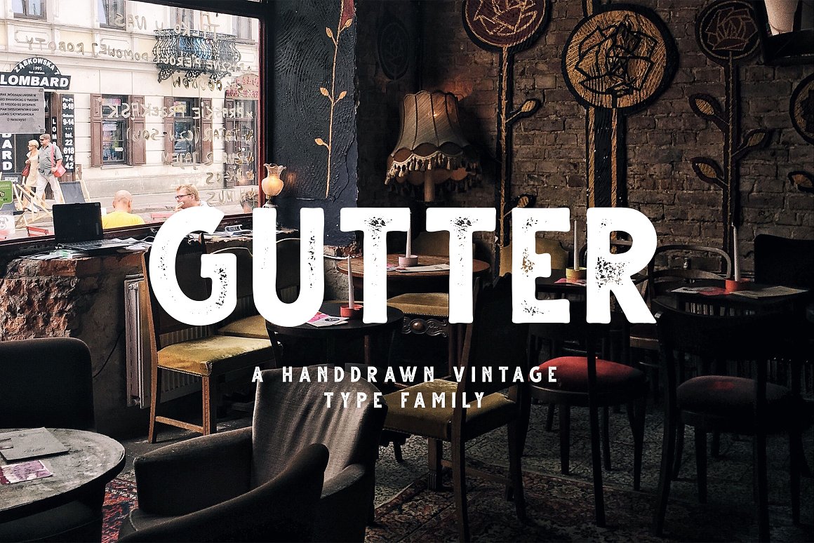 Gutter Font Family