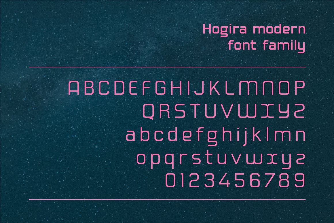 Hogira Display Sans Font Family-3