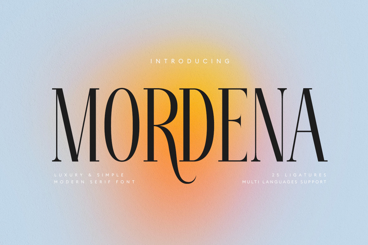 Moderna Font