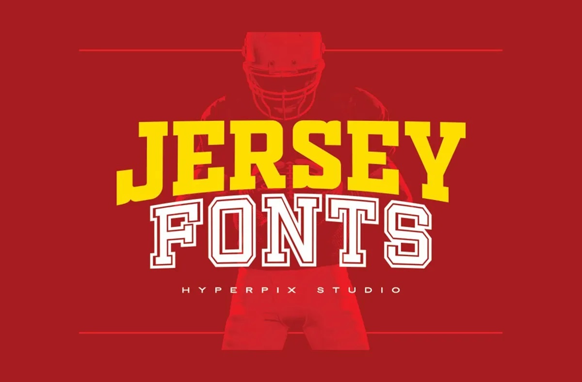 Nba Jersey Font Family