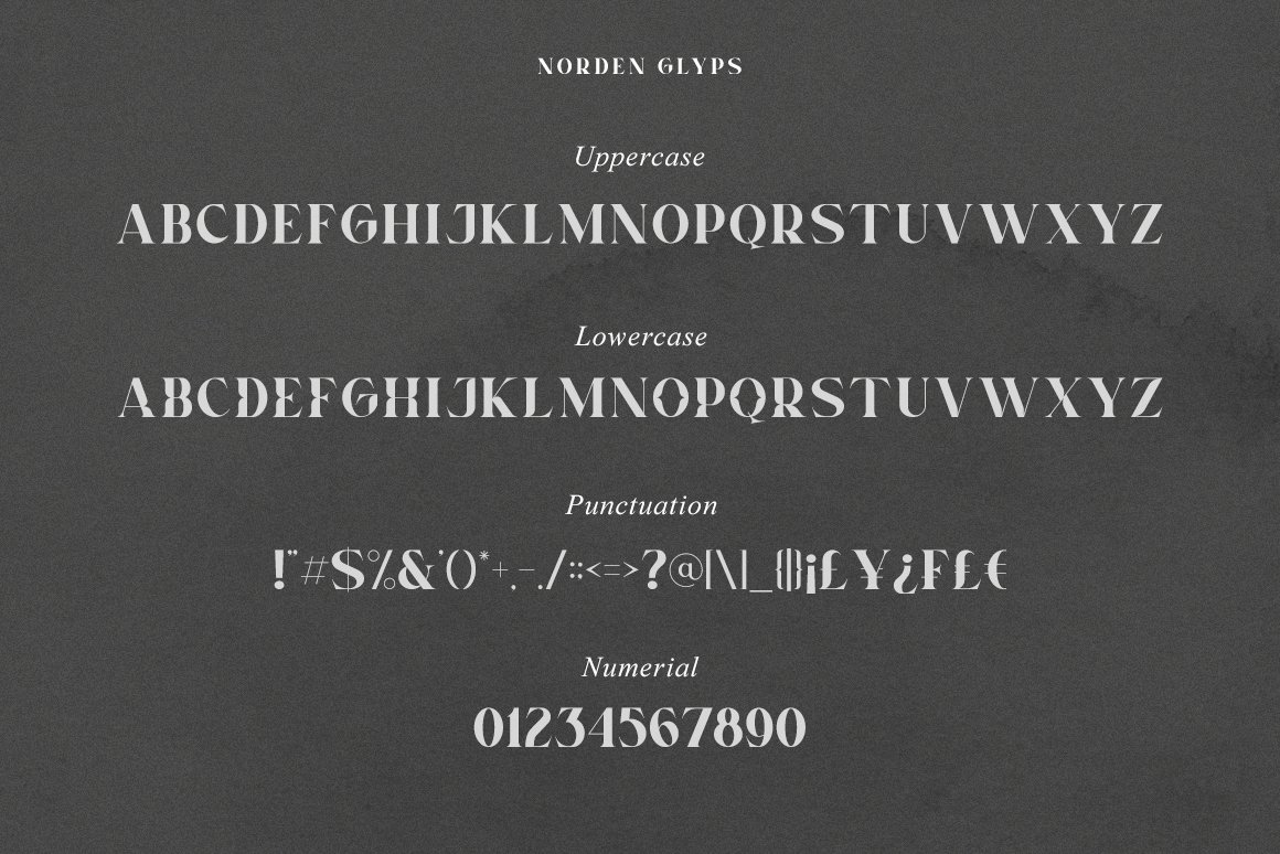 Norden Font-3