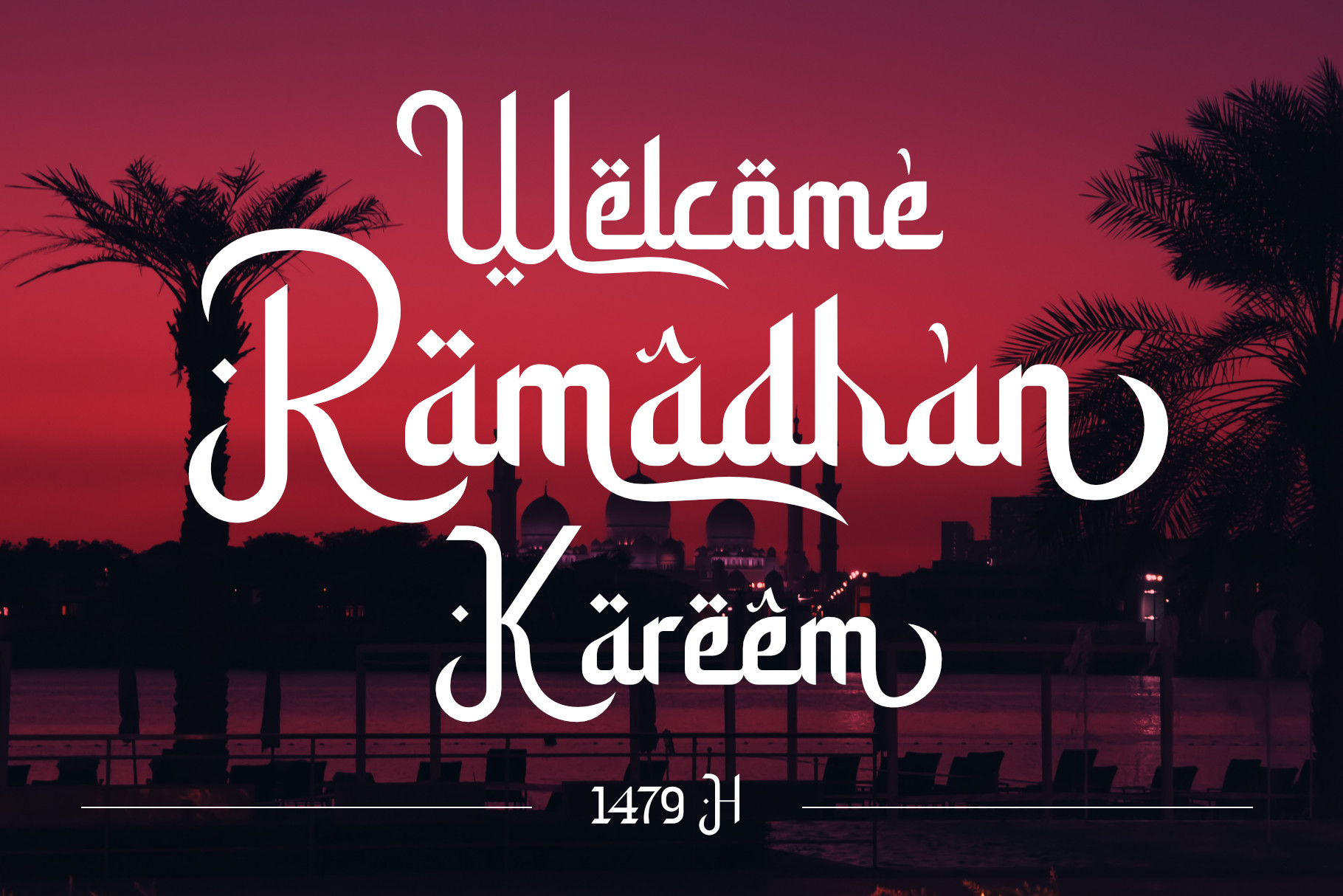 Ramadhan Amazing Arabic Font 2