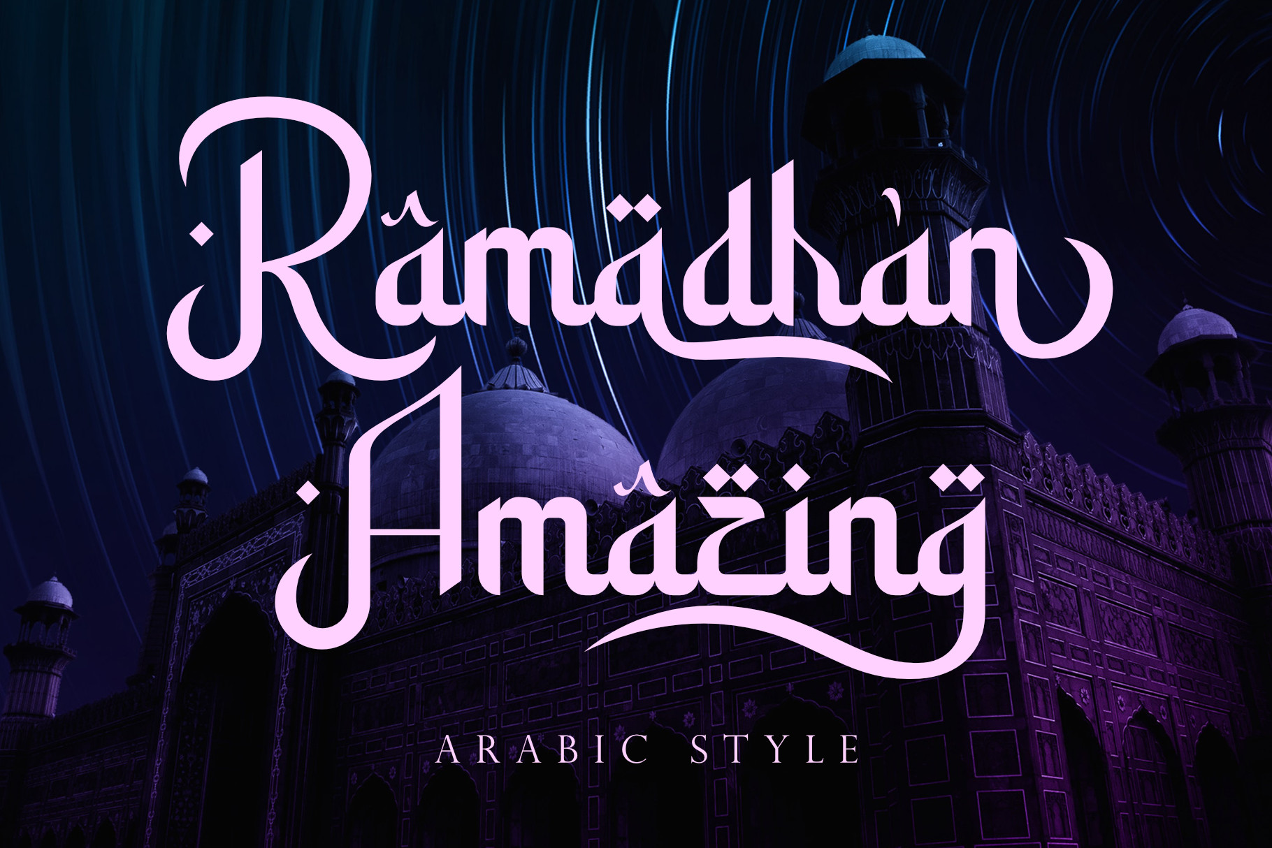 Ramadhan Amazing Font