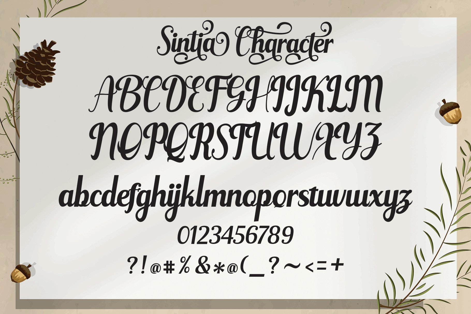 Sintia Sattia Font-3