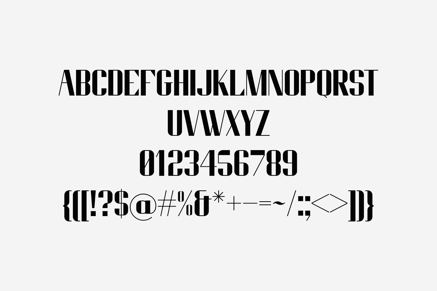 Ventnor Sans Serif Font 3