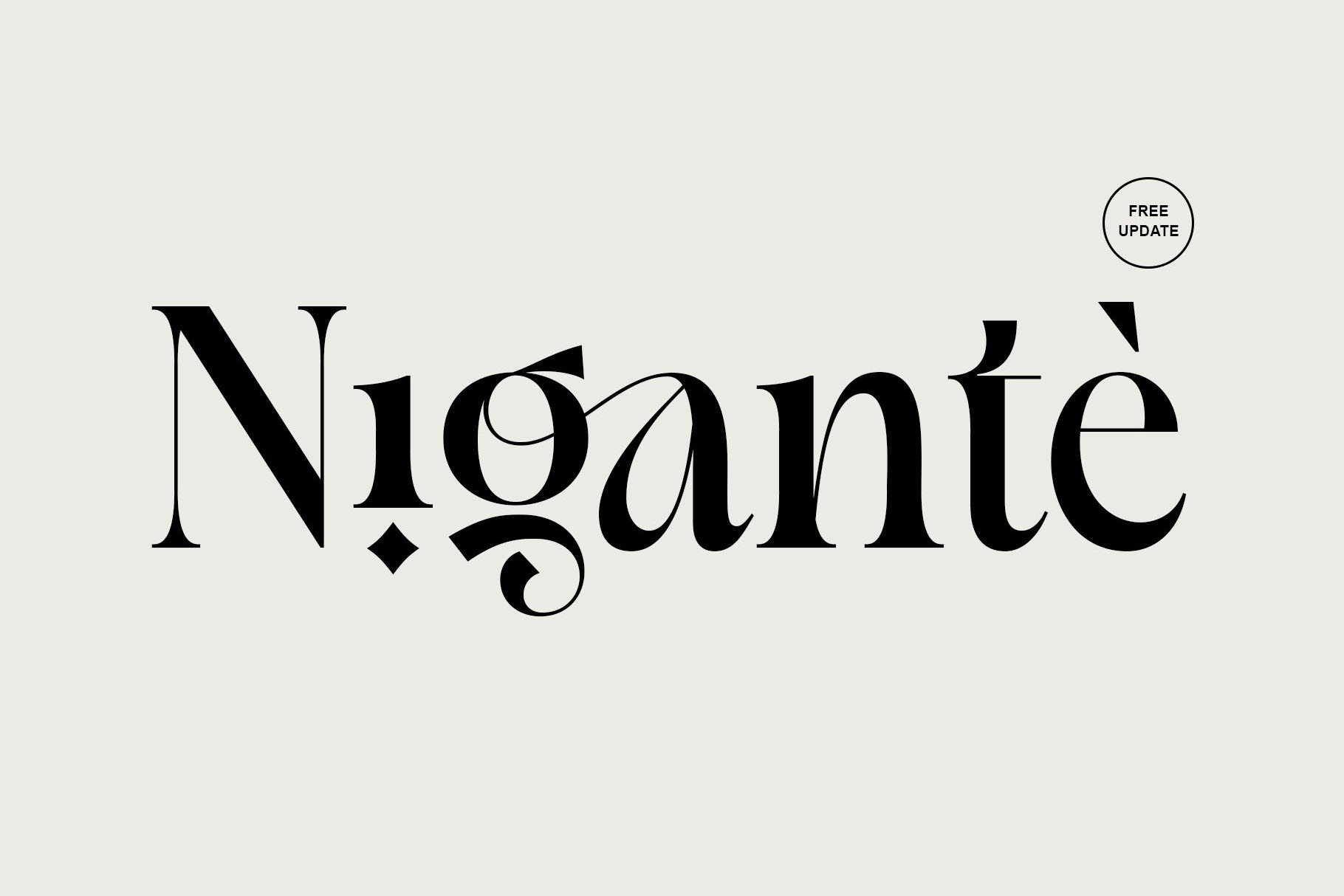 Nigante Font