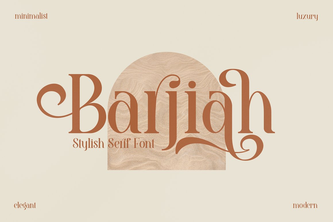 Barjiah Font