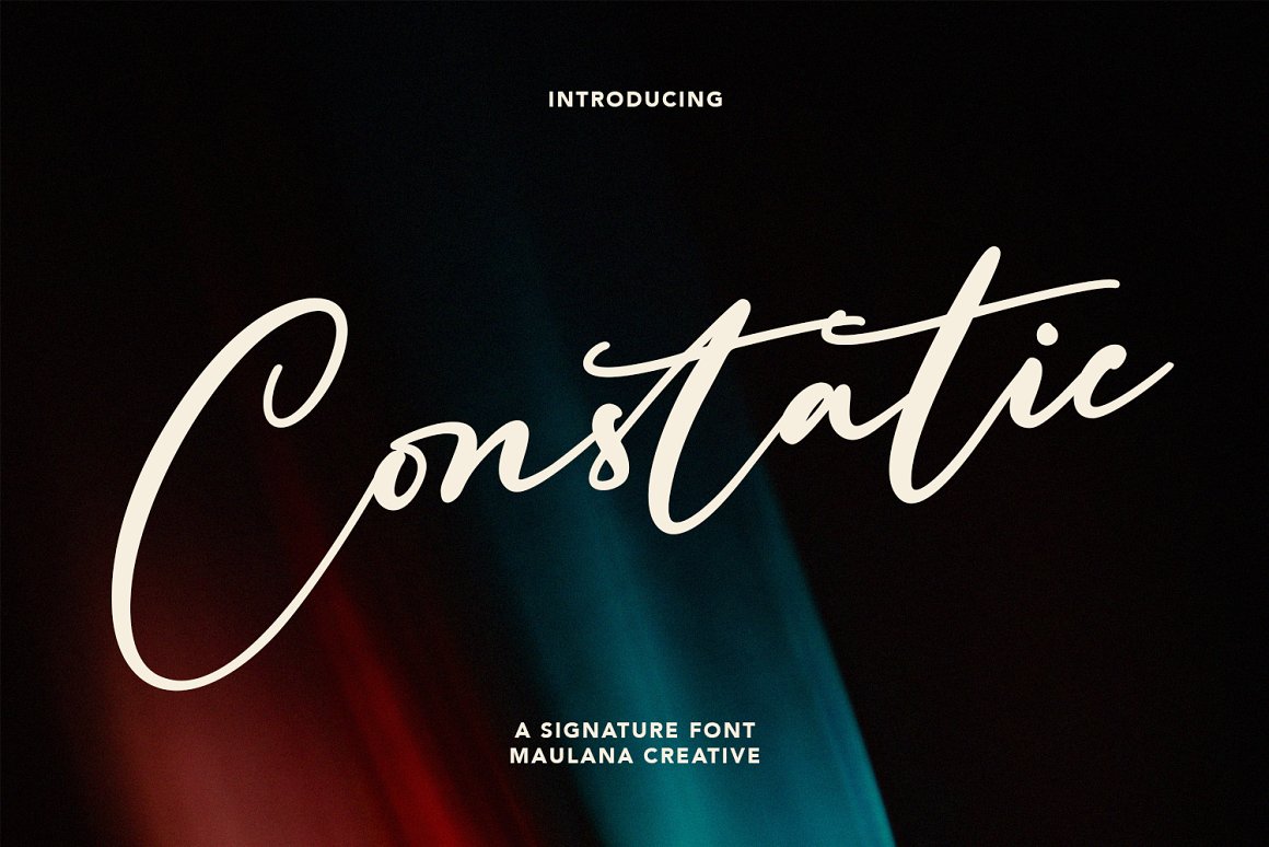 Constatic Font