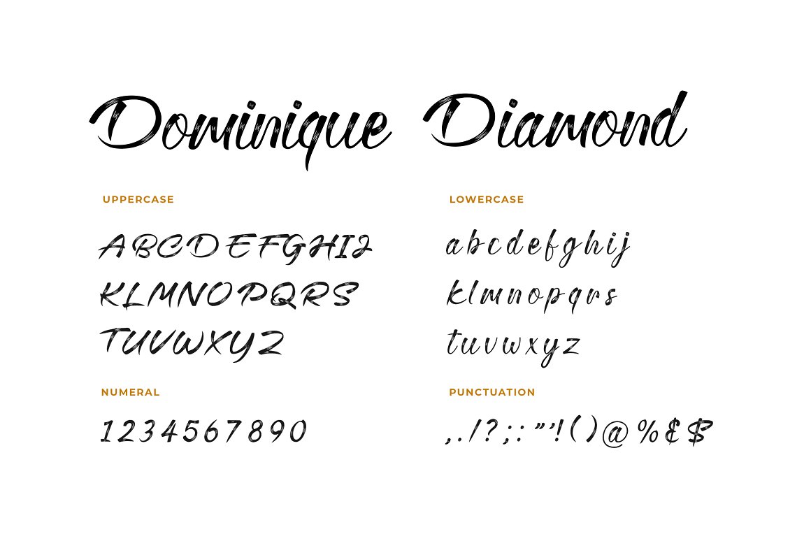 Dominique Diamond Font-3