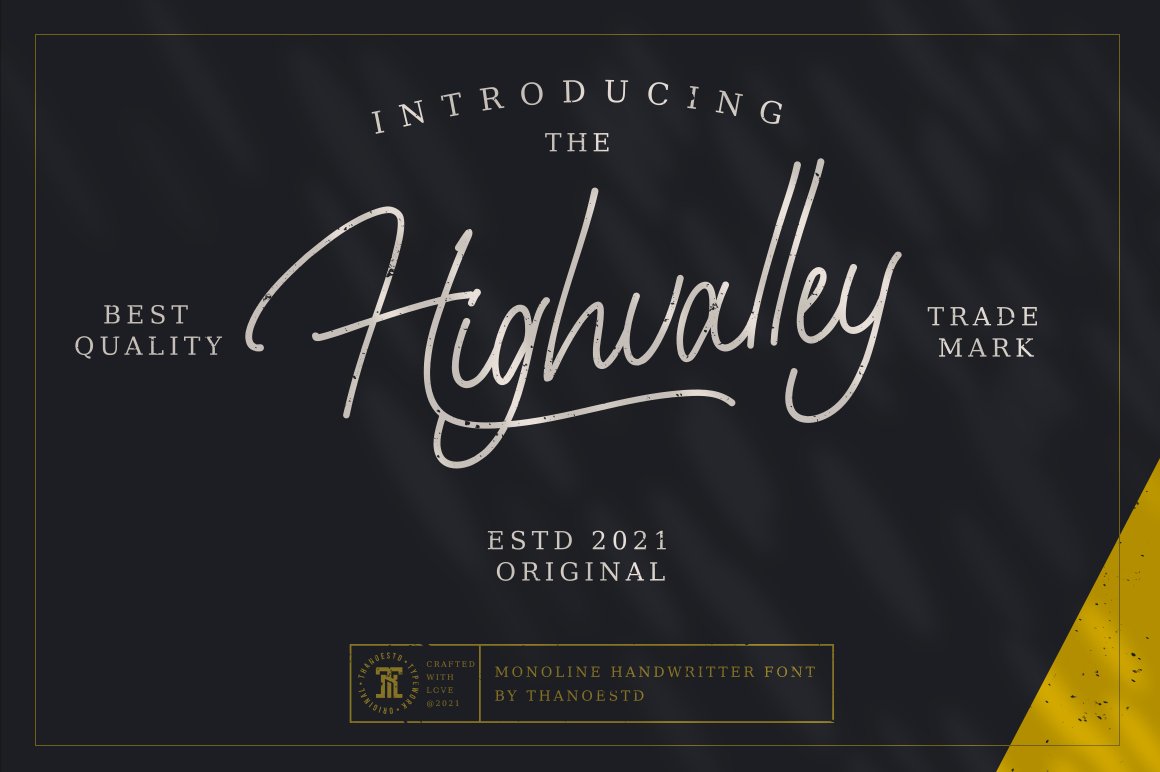 Highvalley Font