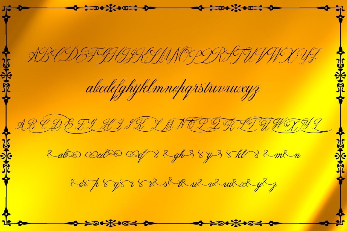 Lagendary Font-3