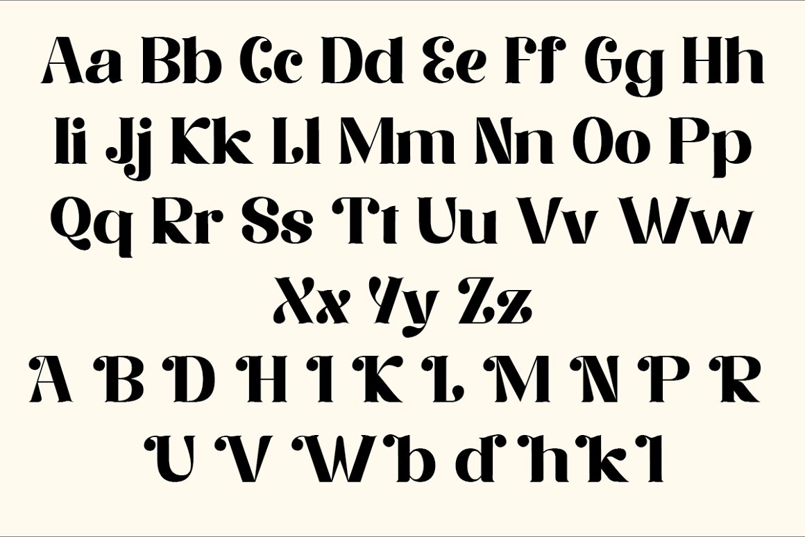 Merdian Font-3