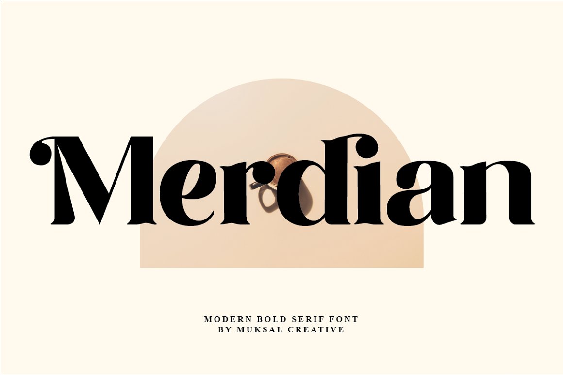 Merdian Font