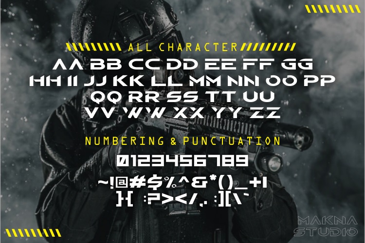 Modern Warfare Font-3