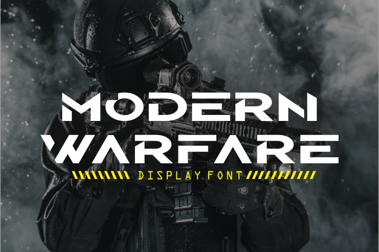 Modern Warfare Font