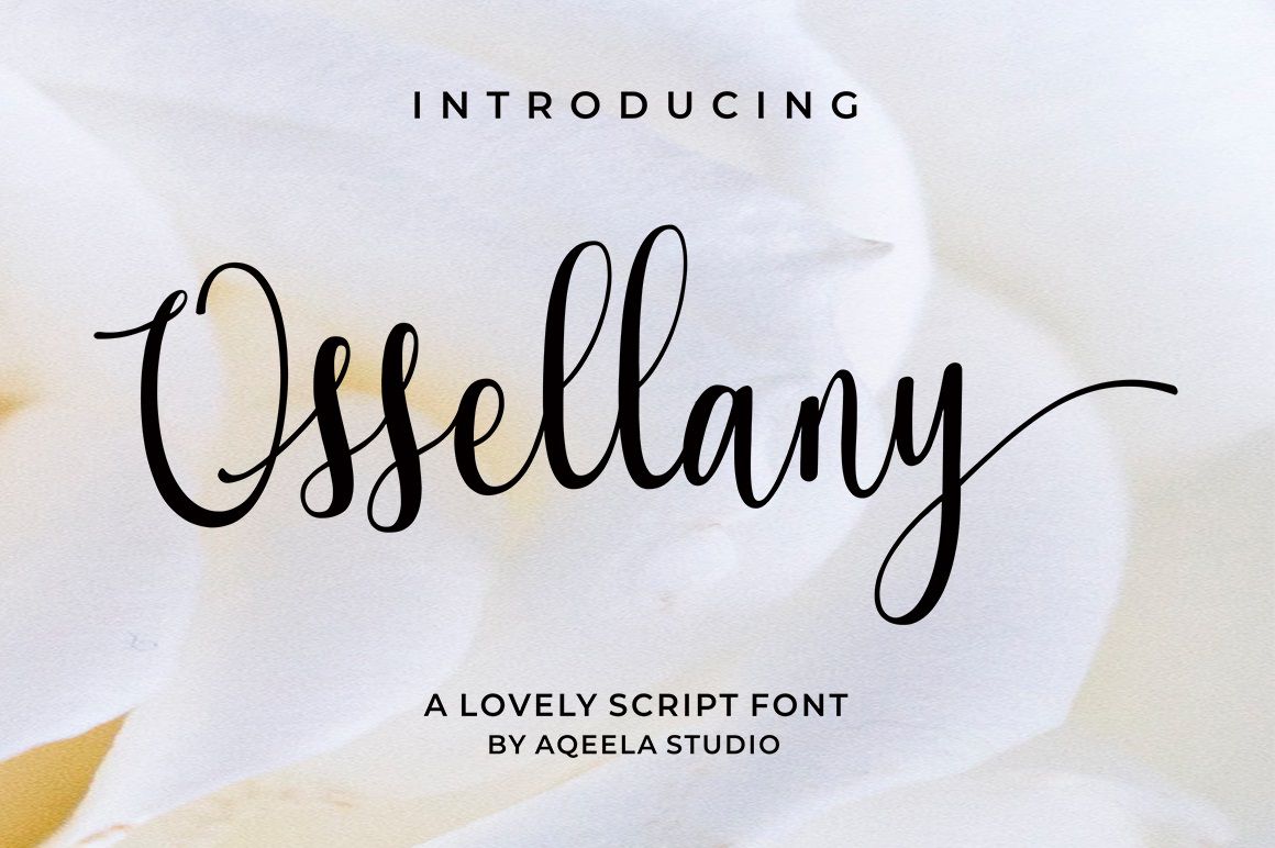 Ossellany Font