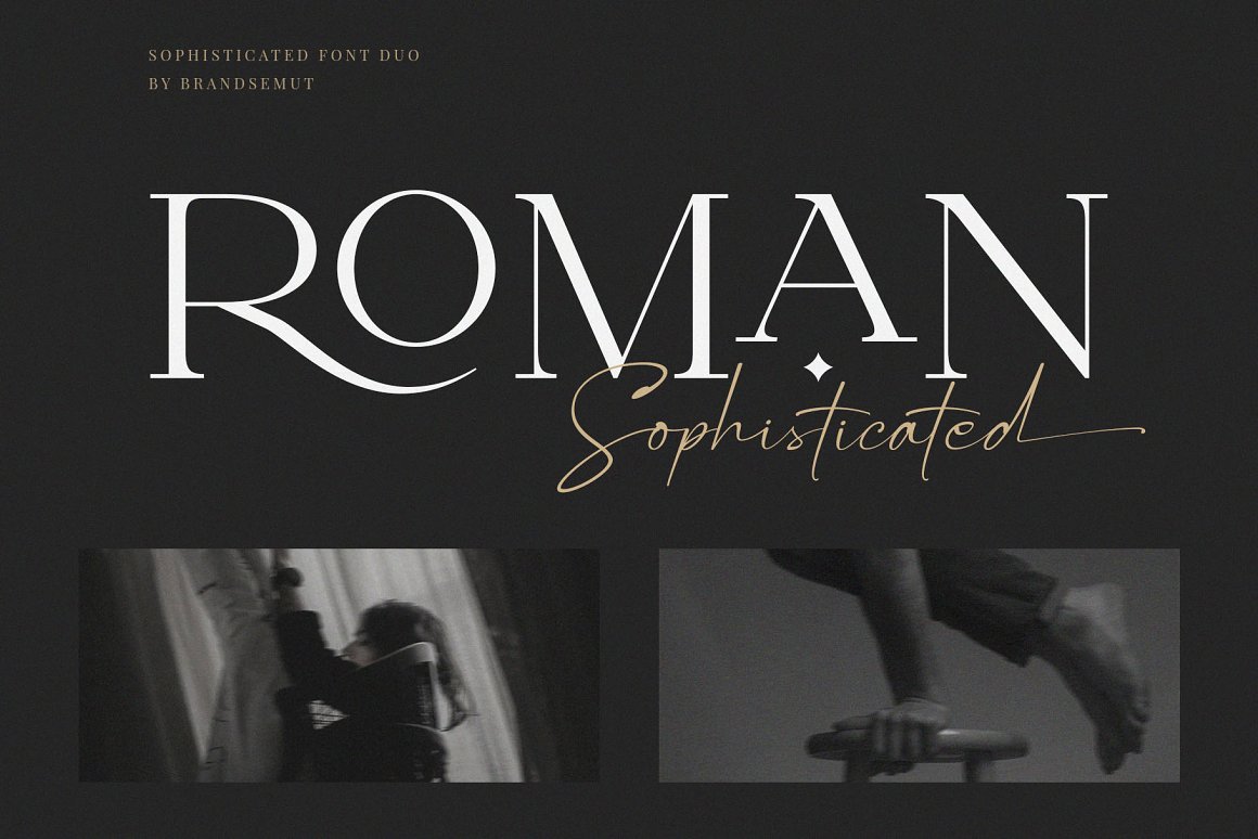 Roman Sophisticated Font Duo