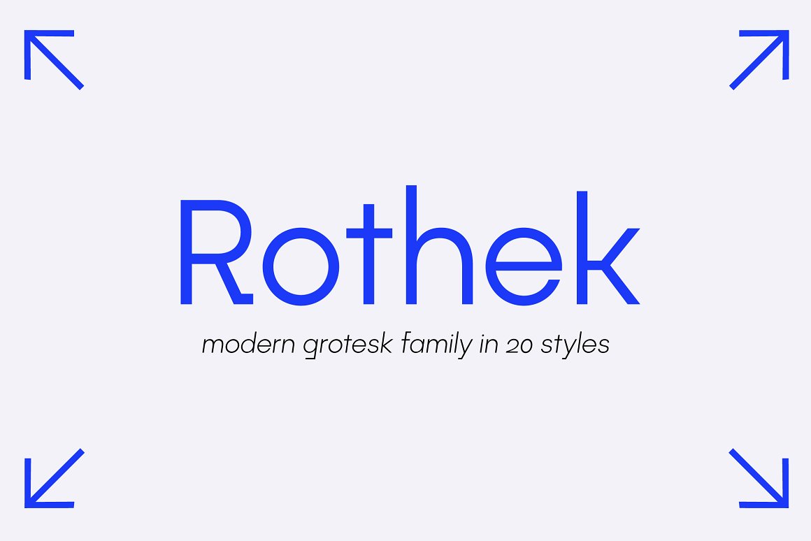 Rothek Font