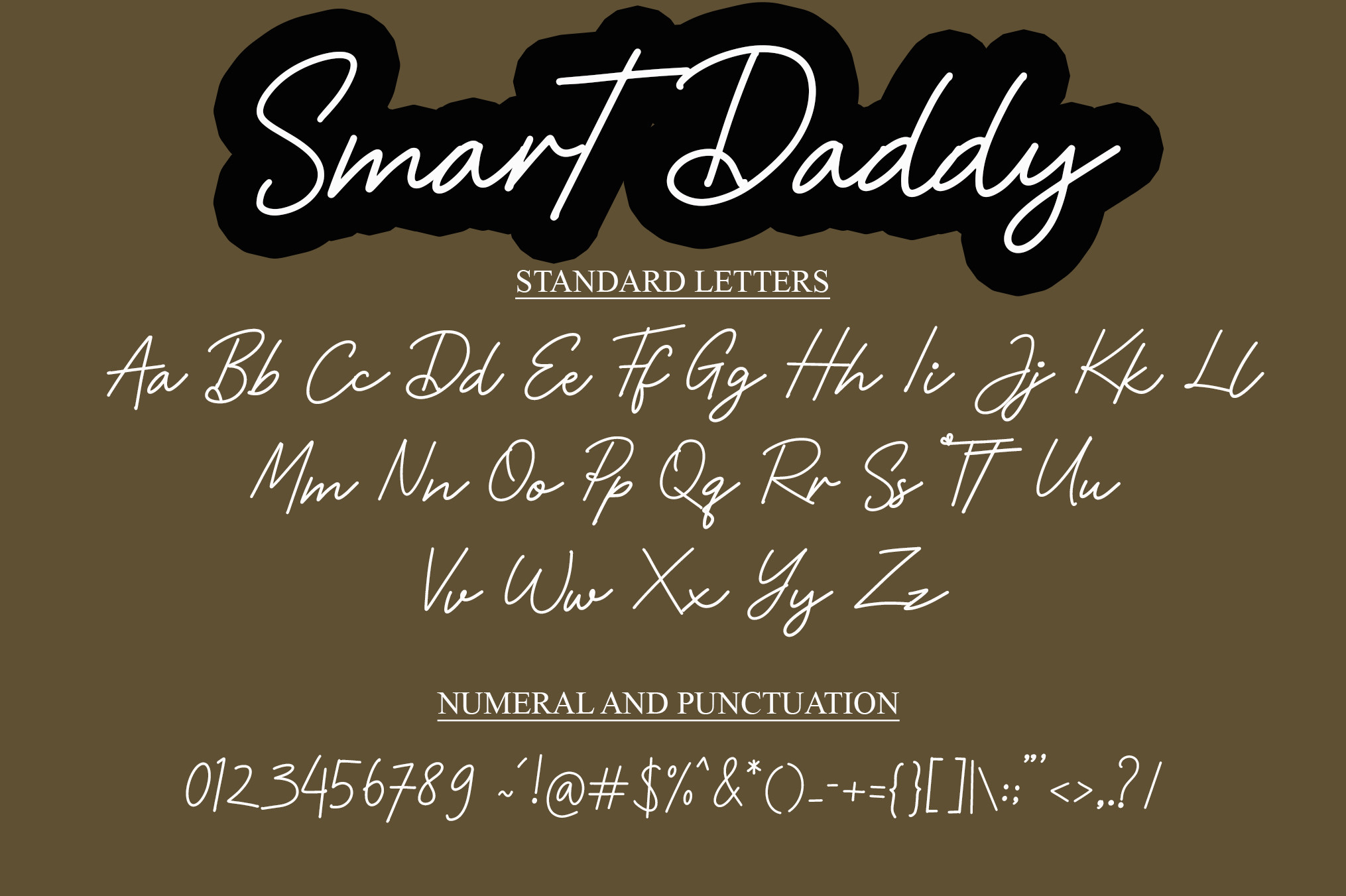 Smart Daddy Font-3