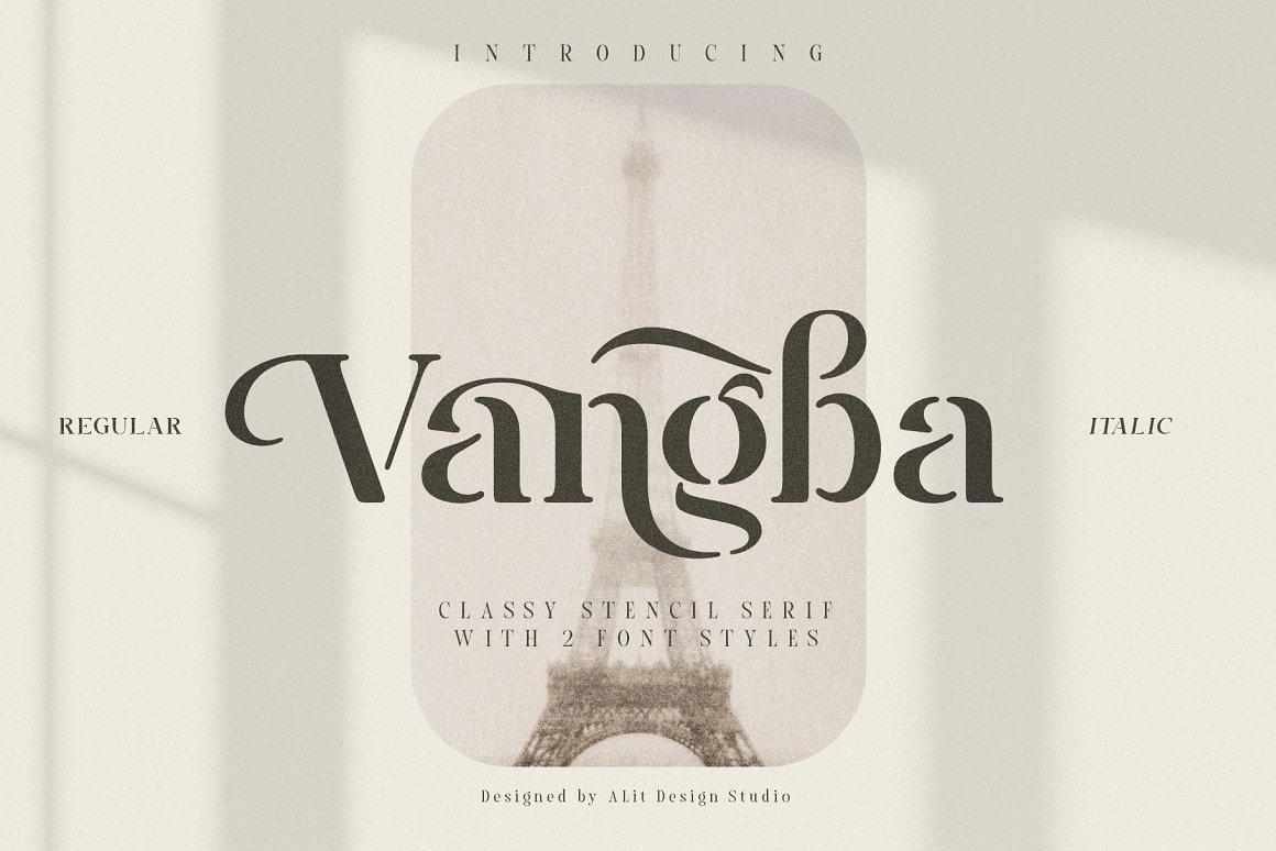 Vangba Font