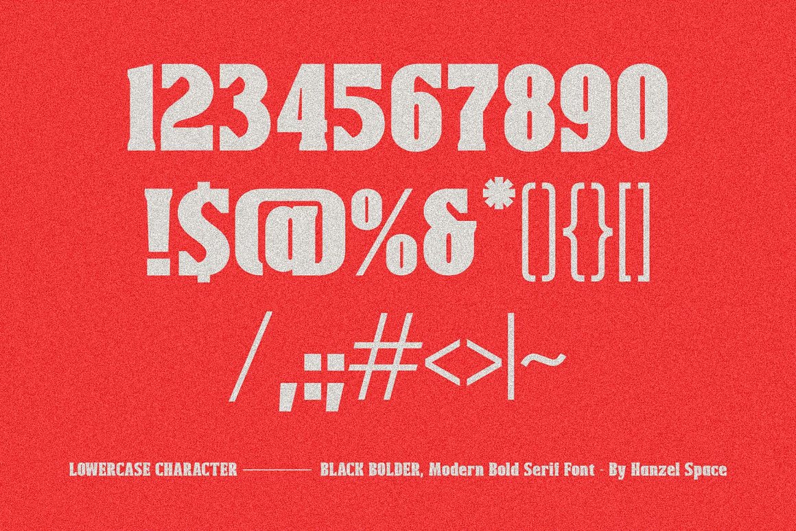 Black Bolder Font-4