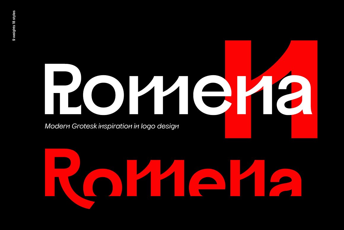 Romena Font Family