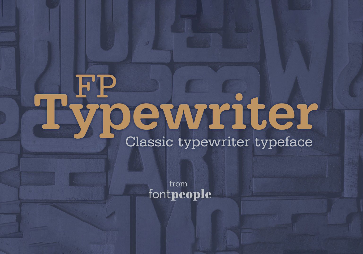 typewriter typeface