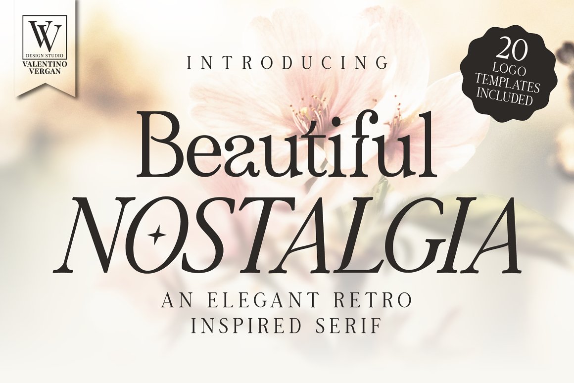 Beautiful Nostalgia Font