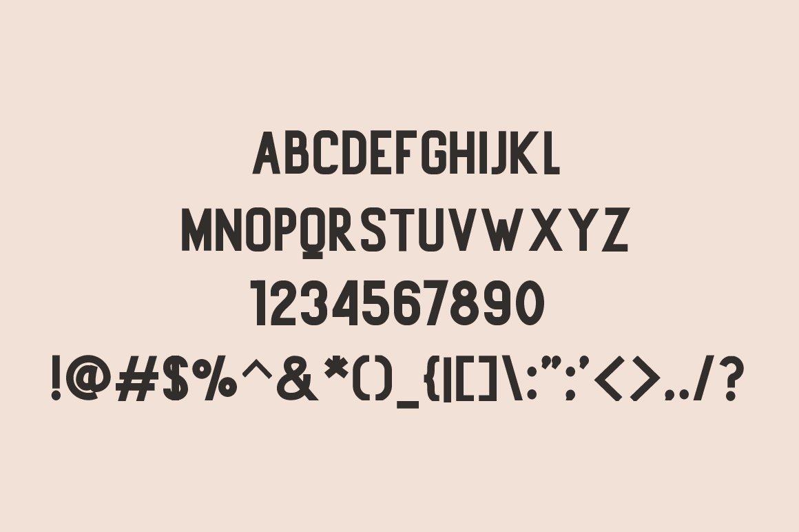 Highpro Font-3