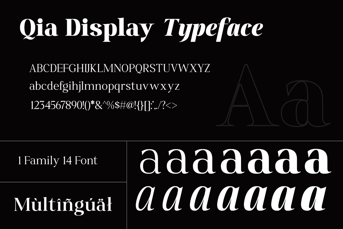 Qia Display Font-3