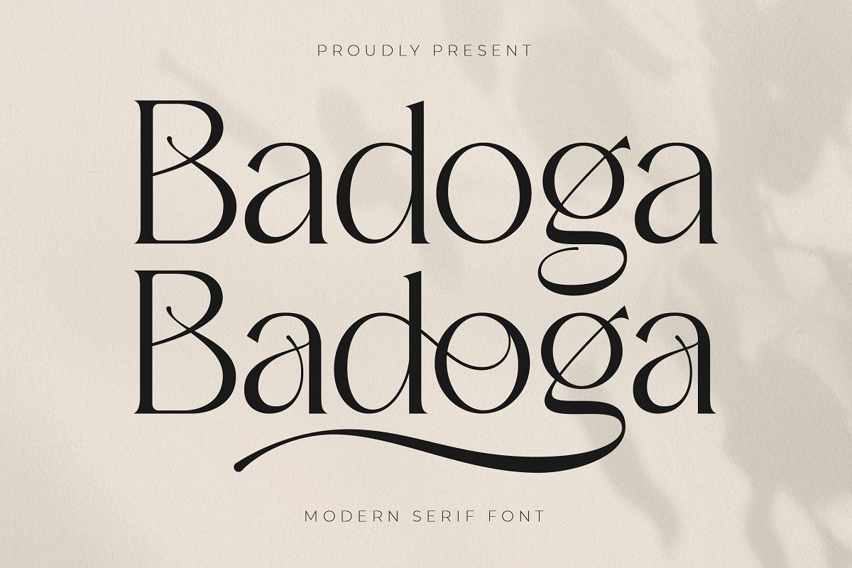 Badoga Font