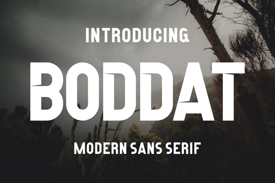 Boddat Font