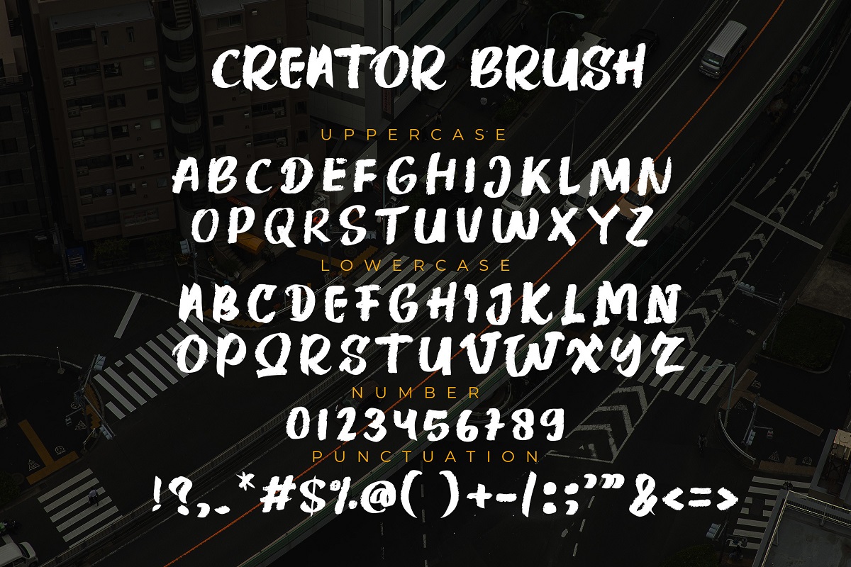 Creator Brush Font-3