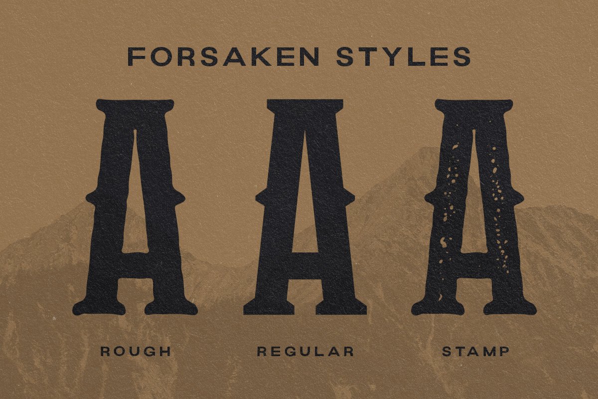 Forsaken Font-2