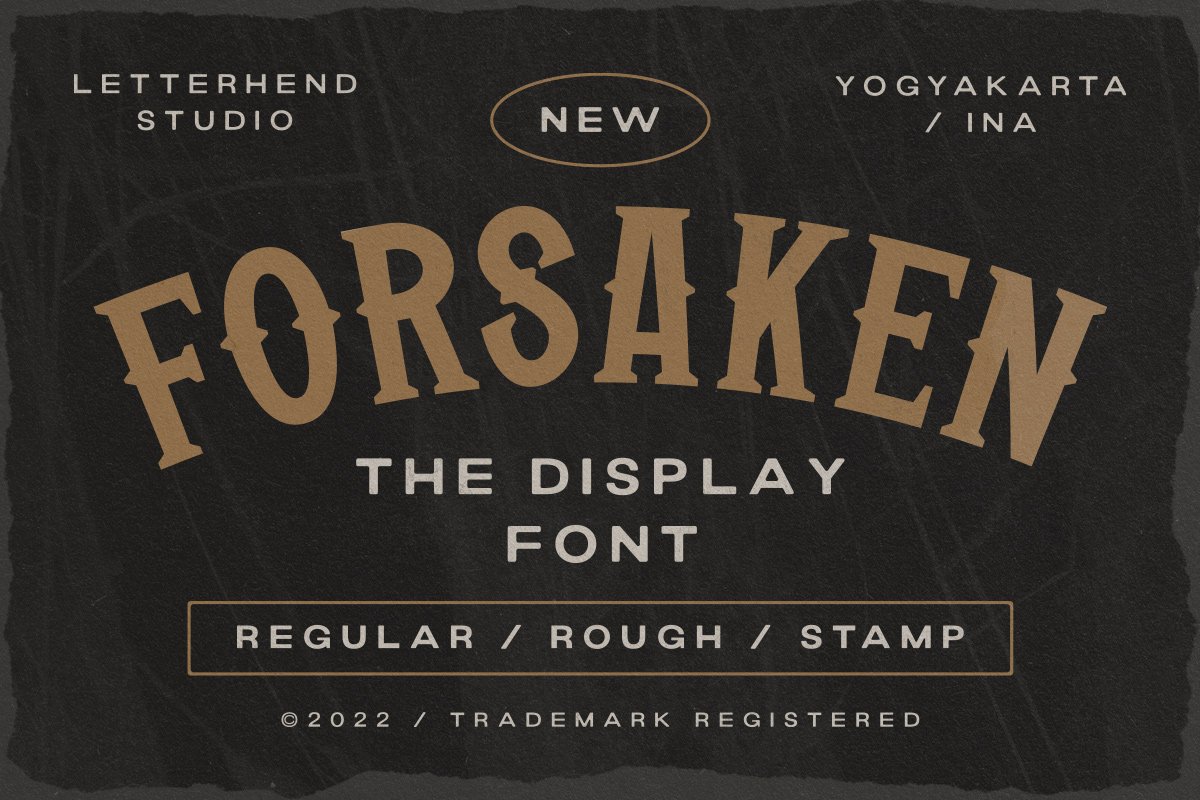 Forsaken Font