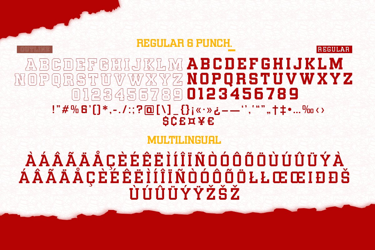 Gama Rasa Display Font Family