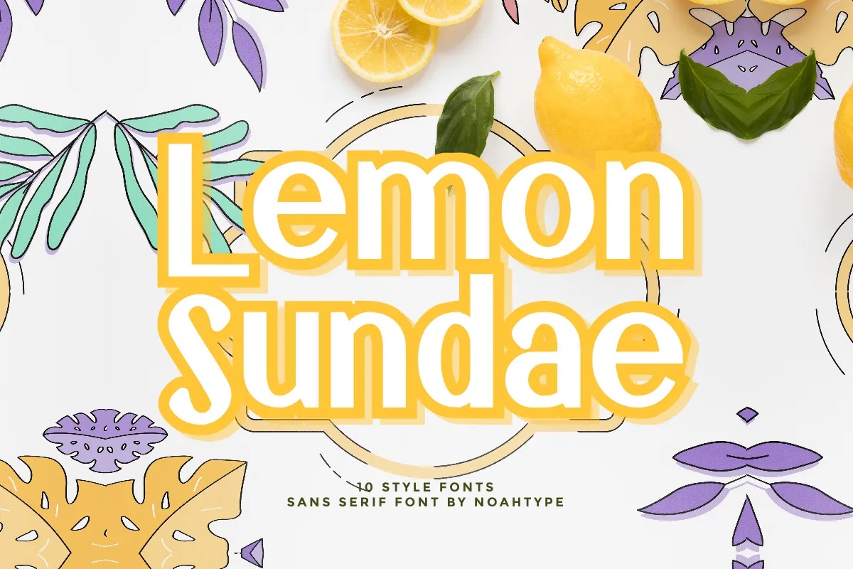 Lemon Sundae Font Family