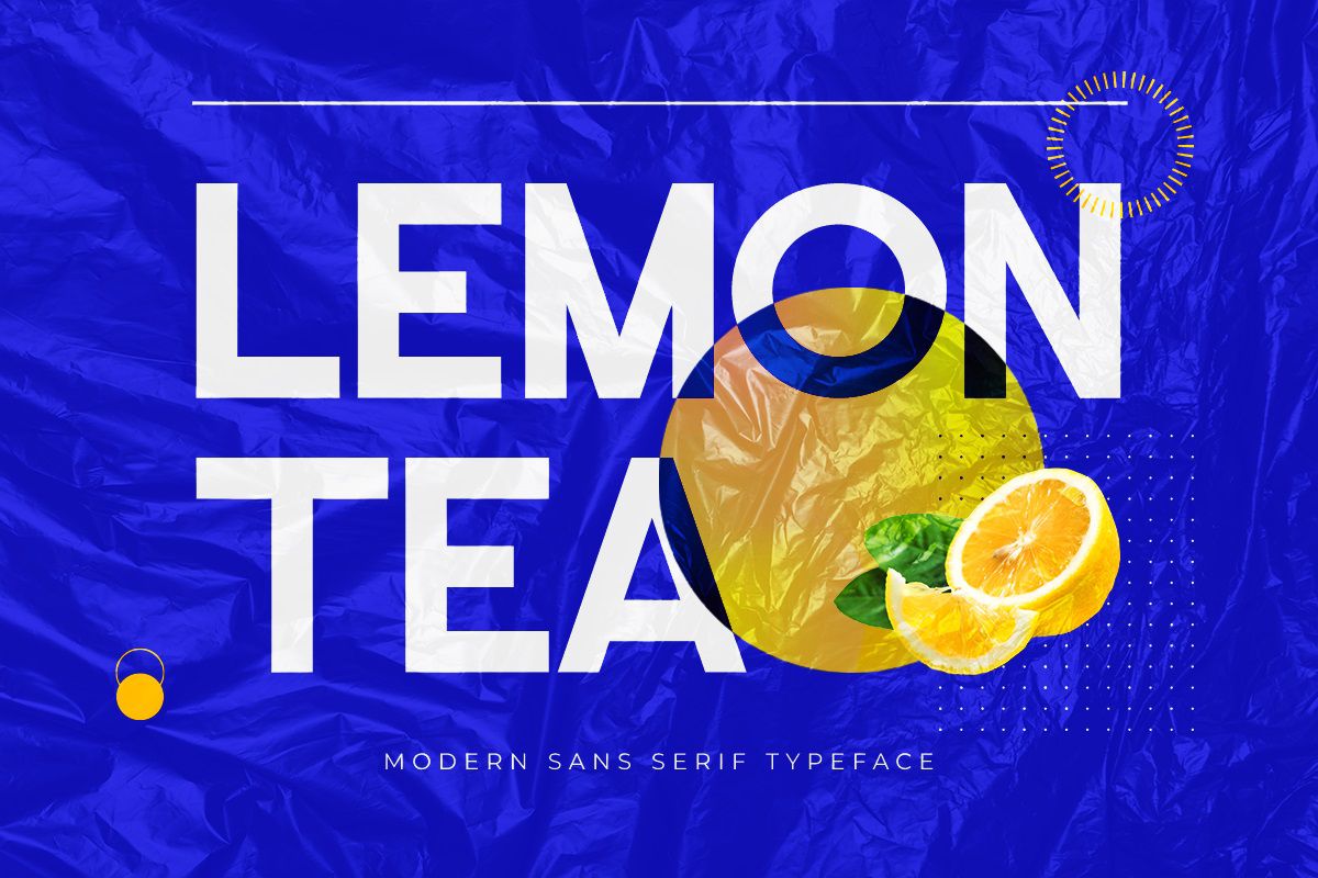 Lemontea Font