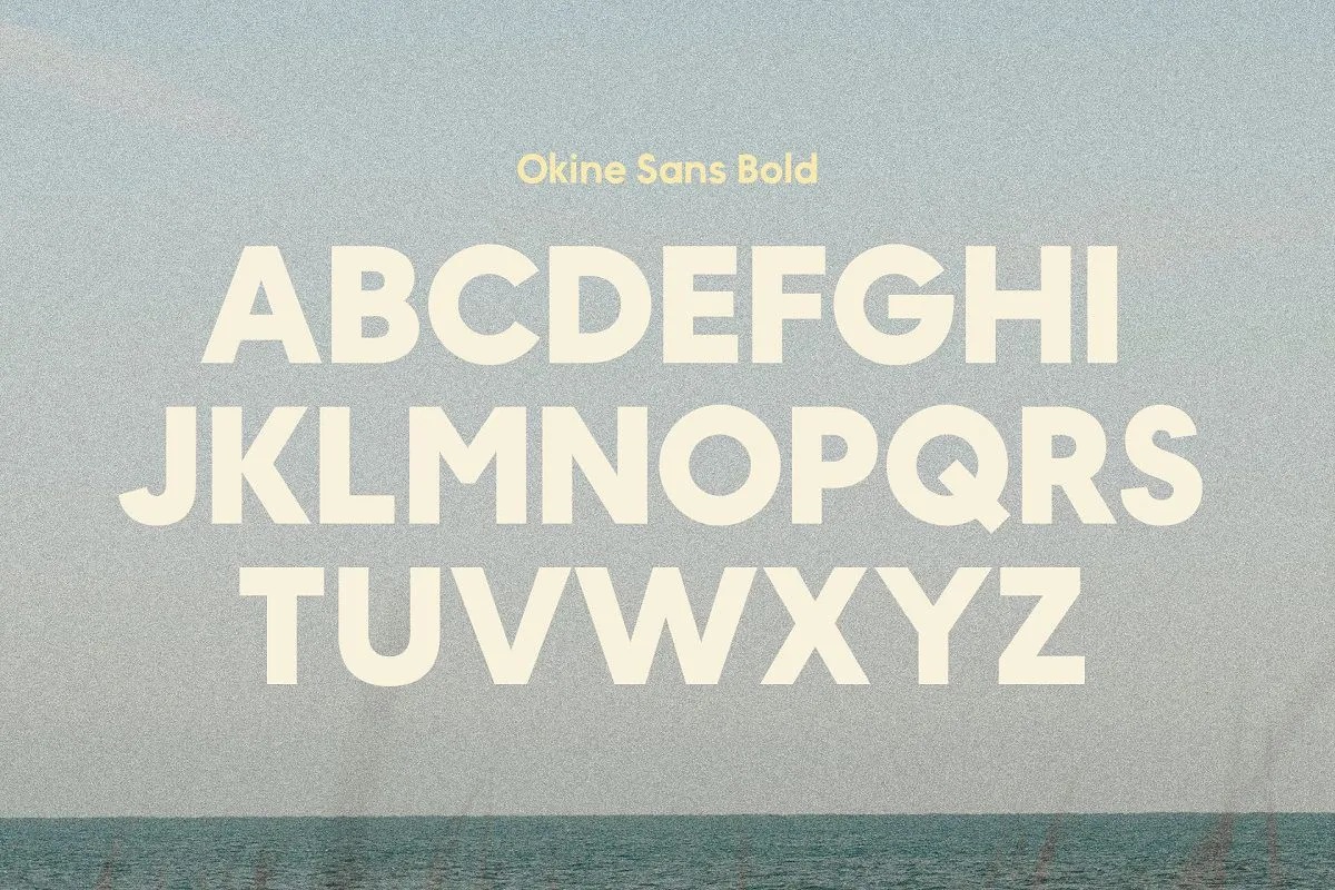 Okine Sans Serif Font Family