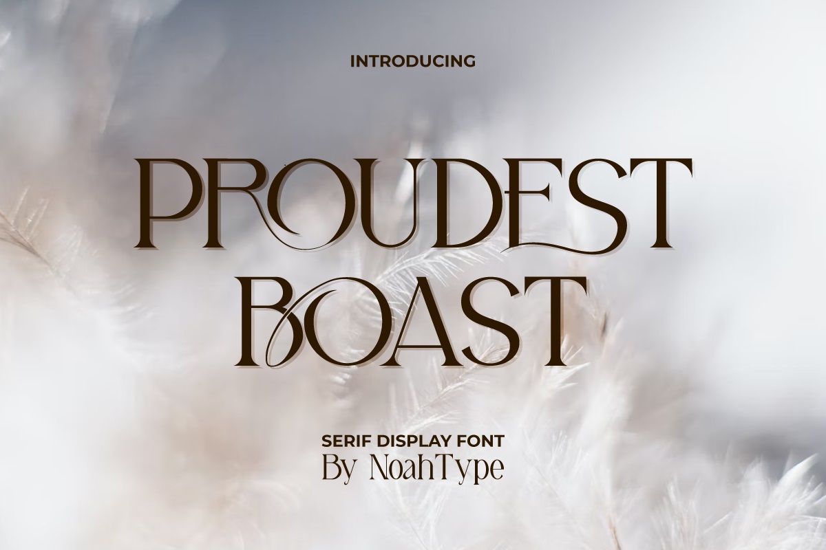 Proudest Boast Font