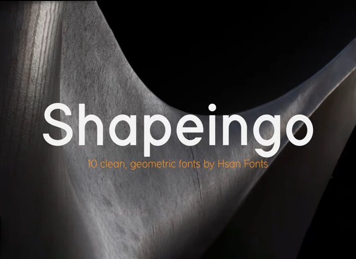 Shapeingo Font