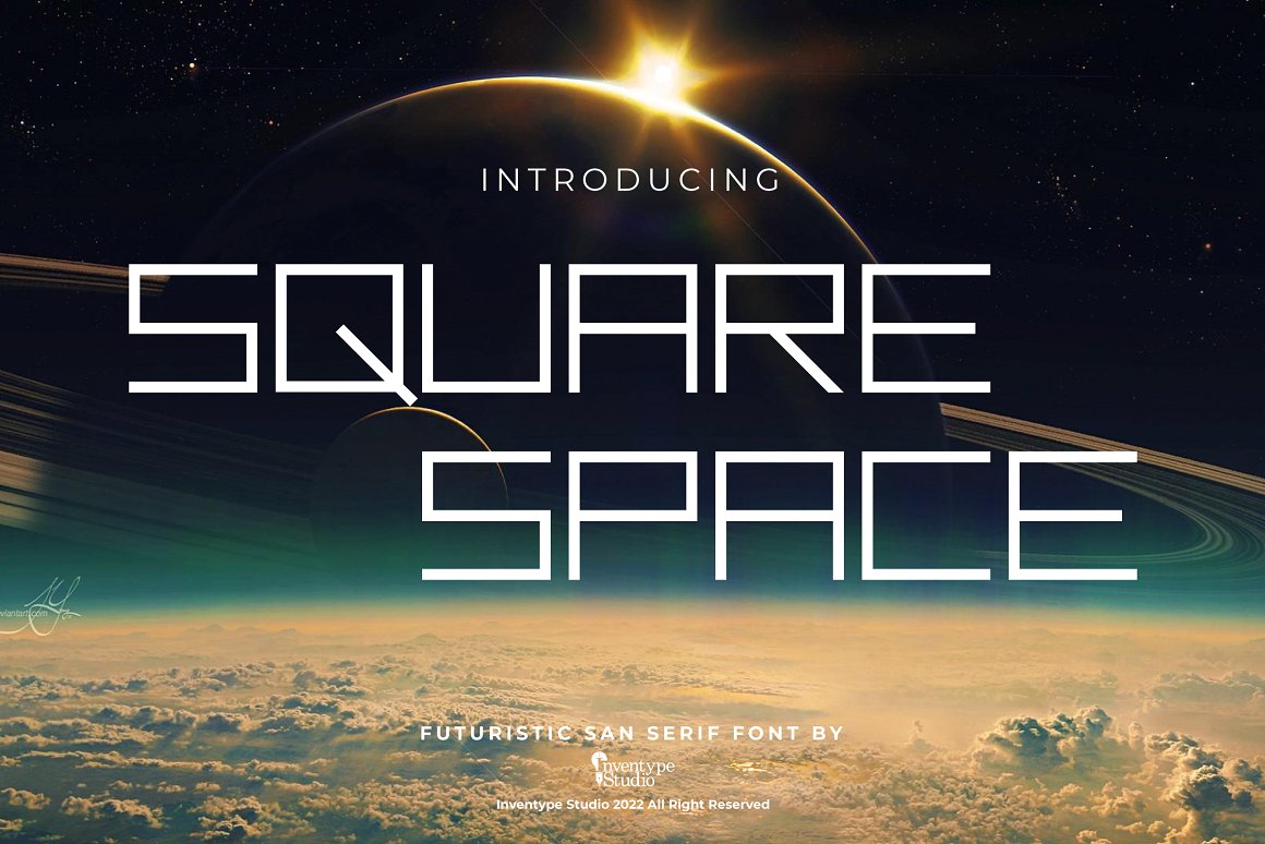 Square Space Font