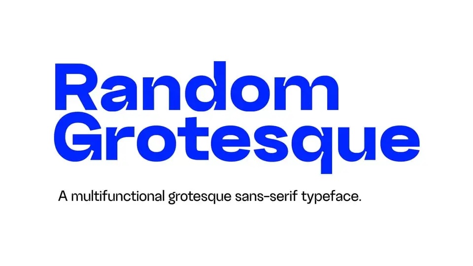 Random Grotesque Font Family-2