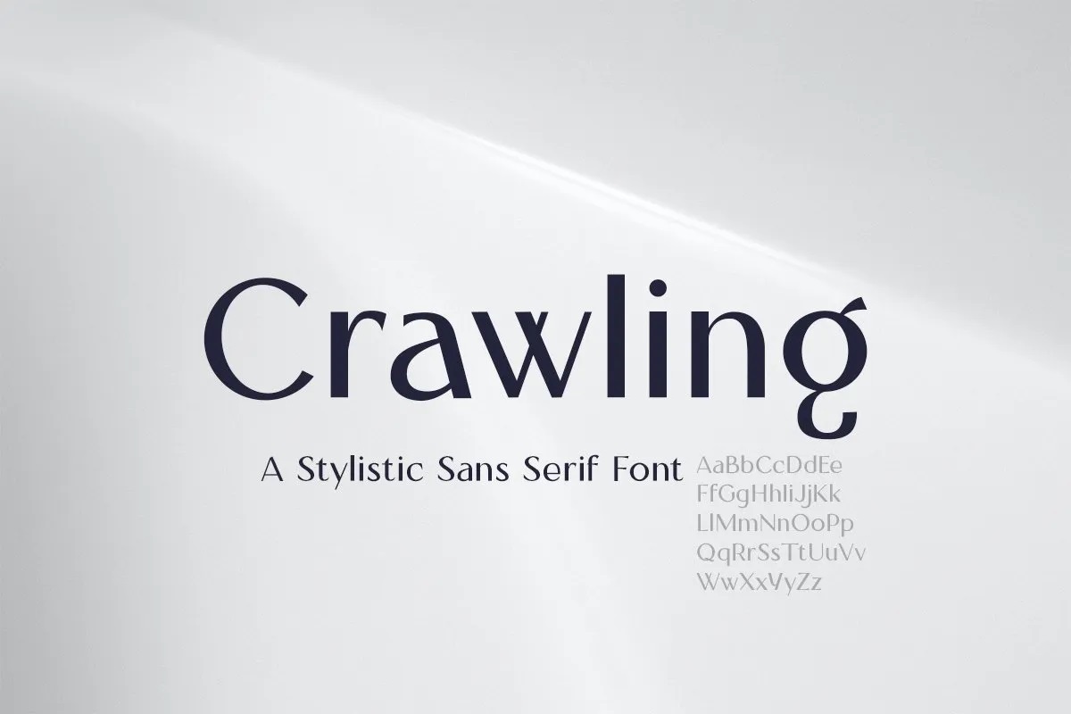 Crawling Font